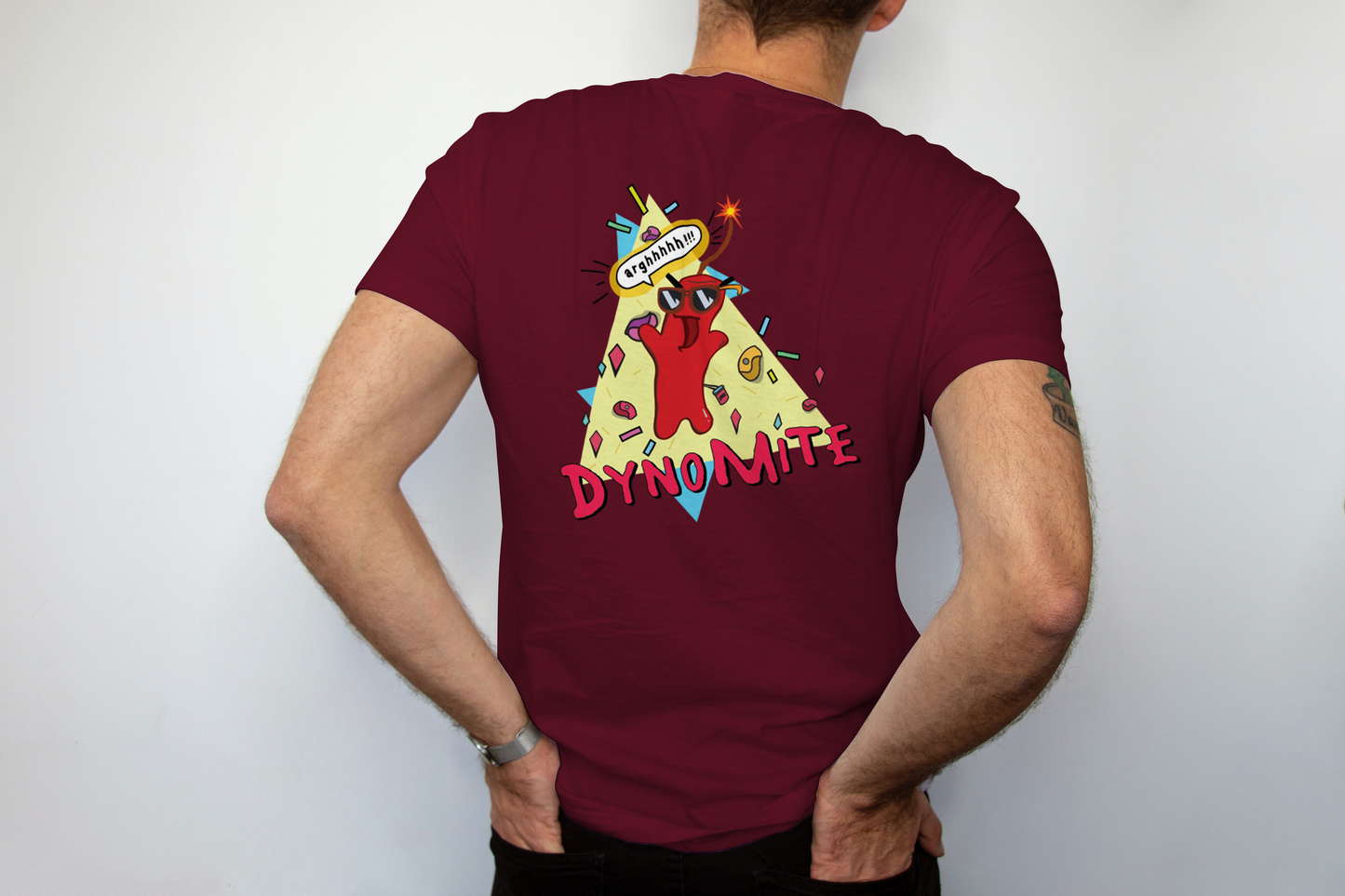 Dynomite Tee | Printed T-Shirt Unisex | Rock Climbing | High quality, funny shirt (design by Hollie N.)